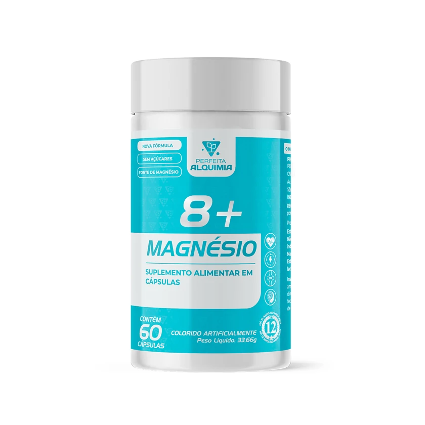 Pote de 8+ Magnésio Perfeita Alquimia